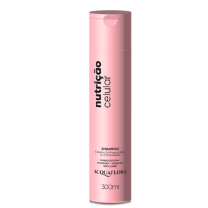Shampoo Acquaflora Nutrição Celular 300ml