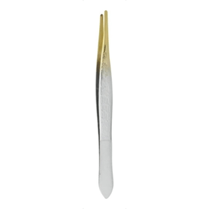Pinça Dourada Fina Enox
