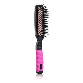 Escova Ricca Reta Black Pink