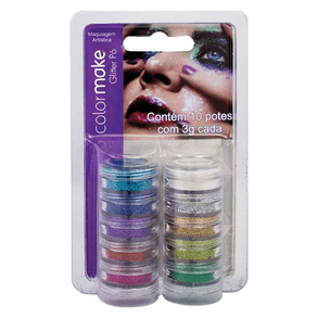 Kit Maq Cremosa Glitter Color Make C/6