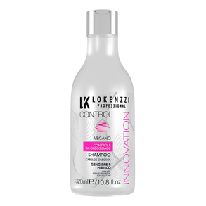Shampoo Vegano Lokenzzi Para Cabelos Oleosos 320ml – Limpeza Profunda
