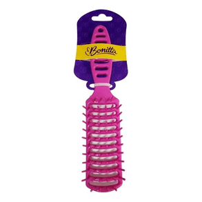 Escova De Cabelo Bonitta Retangular Vazada 600bt – Suaviza E Desembaraça