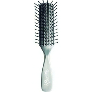 Escova De Cabelo Boni Retangular Pequena - Desembaraço Eficiente