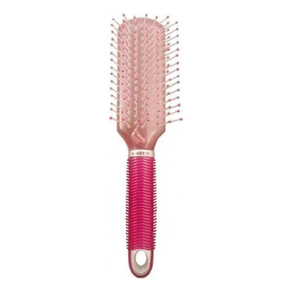 Escova De Cabelo Boni Retangular Com Cabo Emborrachado 7505tw – Conforto E Estilo