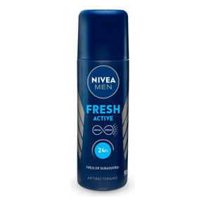 Desodorante Nivea Fresh Active Spray Masculino 90ml – Proteção E Frescor