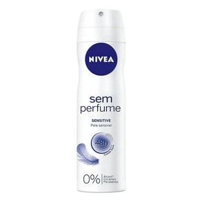 Desodorante Nivea Aerosol Sensitive Pure 150ml – Proteção Suave E Eficaz