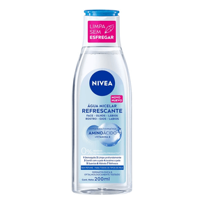 Água Micelar Nivea 200ml – Limpeza Profunda E Hidratação