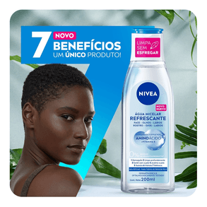 Água Micelar Nivea 200ml – Limpeza Profunda E Hidratação