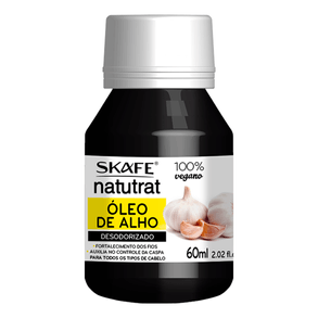 Óleo Capilar Natutrat De Alho 60ml – Fortalecimento E Brilho