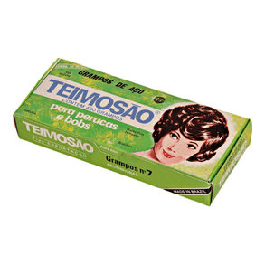 Grampo Teimosao Preto N.7 C/400