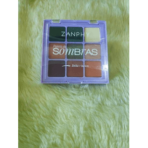 Paleta De Sombras Zanphy Linha Olhos 03 – Cores Vibrantes Para Maquiagem Perfeita