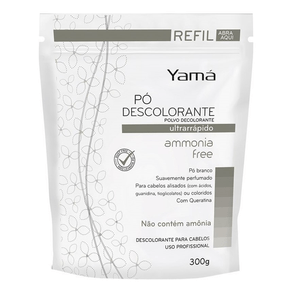 Descolorante Yama Amonia Free Refil 300g – Resultado Suave E Eficiente