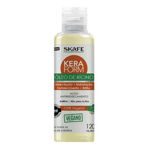 Óleo Capilar Keraform Coco 120ml – Hidratação Profunda