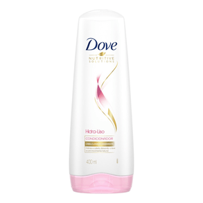 Condicionador Dove Hidra Liso 400ml – Hidratação E Controle Do Frizz