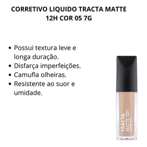 Corretivo Tracta Matte Cor 05 – Cobertura Imperfeições