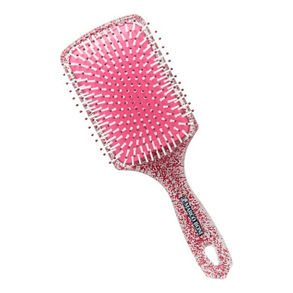Escova De Cabelo Boni Rara Glitter Vermelha – Nylon 7694