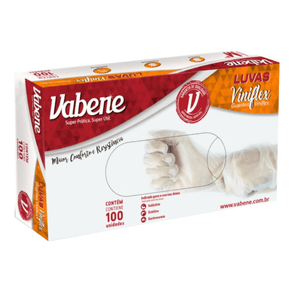 Luva Vabene Viniflex 100 Unidades