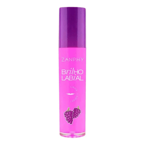 Brilho Labial Zanphy Roll-On Uva – Hidratação E Sabor Frutado