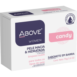 Sabonete Líquido Above Candy Barra 75g – Fragrância Doce E Refrescante