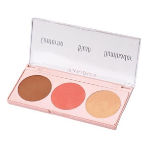 Paleta Contorno Zanphy Blush/Iluminador