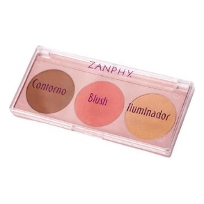 Paleta Contorno Zanphy Blush/Iluminador