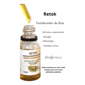 Fortalecedor De Raiz Retock Anaconda Para Cabelos - 300ml