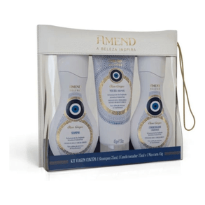 Conjunto Amend Millenar Óleos Gregos – Shampoo, Condicionador, Máscara E Necessaire Travel