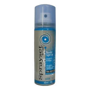 Spray Fixador Sprayset Efeito Solto 60ml – Longa Duração