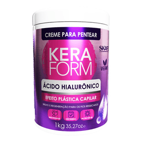Máscara Capilar Keraform Com Ácido Hialurônico 1000g – Hidratação Intensa