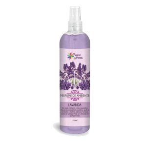 Difusor De Ambiente Tropical Lavanda 240ml – Aromatização Relaxante