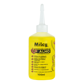 Tônico Capilar Milcy Fortalecedor Com Alho 100ml – Crescimento Saudável