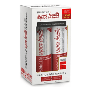 Kit Probelle Cachos Dos Sonhos - Shampoo E Condicionador 450ml