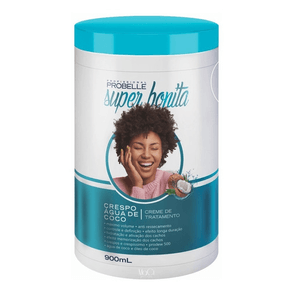 Máscara Capilar Probelle Crespófila Água De Coco 900g – Hidratação Intensa