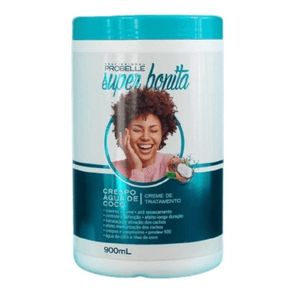 Máscara Capilar Probelle Crespófila Água De Coco 900g – Hidratação Intensa
