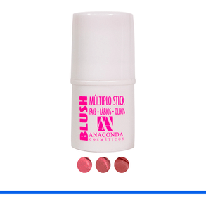 Blush Anaconda Multiplo Pink Rose – Efeito Natural E Duradouro