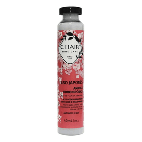 Ampola G-Hair Liso Japonês 40ml
