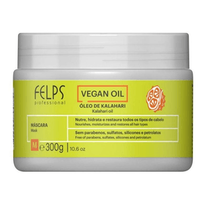 Máscara Capilar Vegana Felps Kalahari 300g – Hidratação Intensa