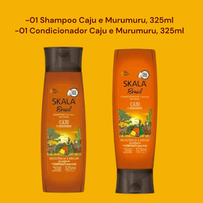 Kit Shampoo E Condicionador Caju 350ml
