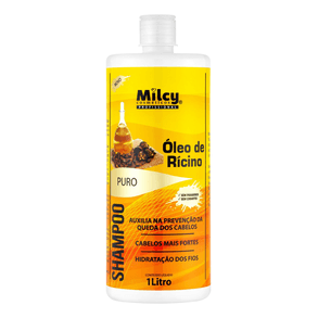 Shampoo Milcy Ricino 1000ml – Fortalecedor E Hidratante
