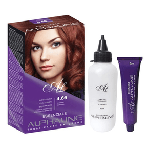 Kit Tonalizante Essenziale 4.66 Castanho/Borgonha – Cores Vibrantes