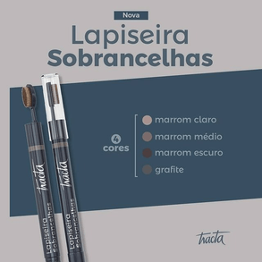 Lápis Sobrancelha Marrom Claro Tracta