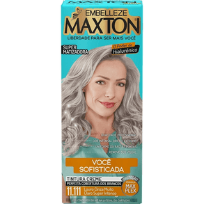 Tintura Maxton 11.111 Loiro Cinza Claro