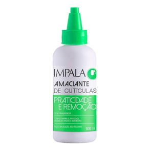 Amaciante De Cutícula Impala Sem Fragrância 100ml – Suaviza E Facilita A Remoção
