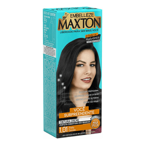 Tint Maxton Kit Pratico 1.01 Preto/Carv