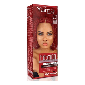 Tintura Yama Fashion 8.66 - Loiro Claro Vermelho Intenso