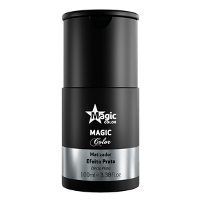 Matiz Magic Color 3d Prata 100 - Coloração Hair Color - Prata Intenso E Brilhante.
