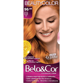 Tintura Bela Cor 96.44 Ruivo Natural Claro