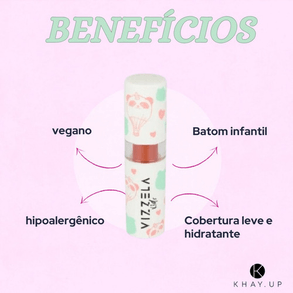 Batom Vizzela Infalível Cor Catavento