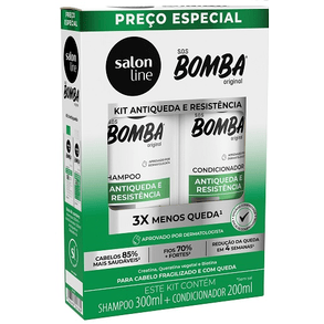 Conjunto Shampoo E Condicionador Antiqueda