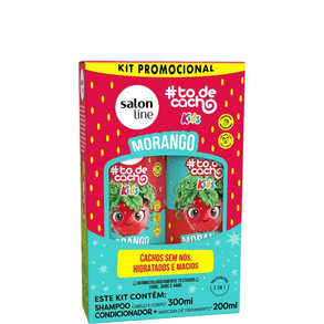 Conjunto De Shampoo E Condicionador Todecacho Kids Morango